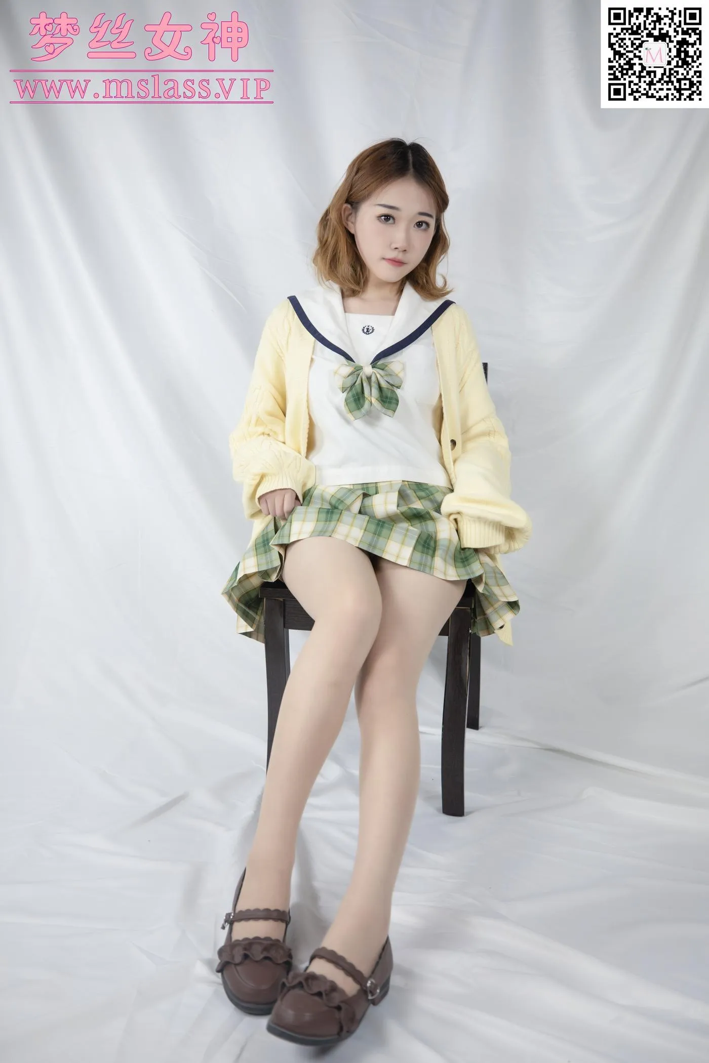 [MSLASS梦丝女神] 2020.11.23 NO.133 小茶 日系萌萌哒 [77P]插图6